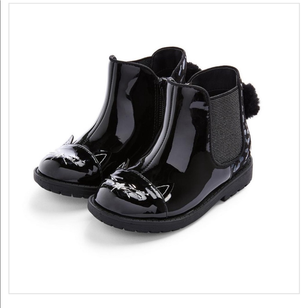 Black Primark toddler girl boots! Size US9